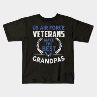 Air Force Veterans Make the Best Grandpas Kids T-Shirt